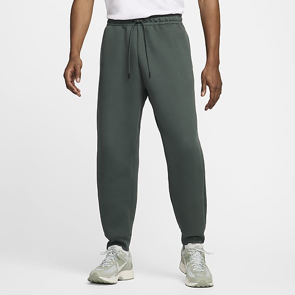Mens Sportswear Green Joggers Sweatpants. Nike